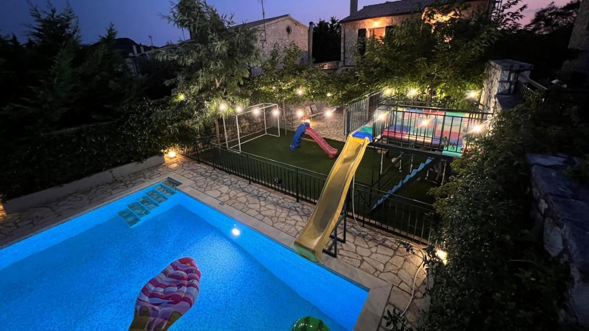 Splendid Gouvia Villa - 3 Bedrooms - Villa Yiarios - Private Children'S Playground Poulades Luaran gambar