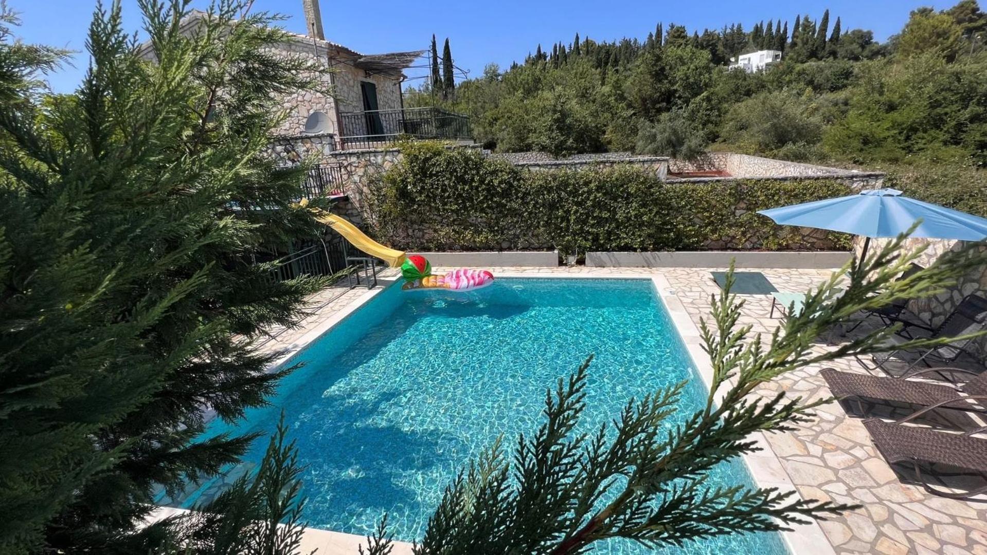 Splendid Gouvia Villa - 3 Bedrooms - Villa Yiarios - Private Children'S Playground Poulades Luaran gambar